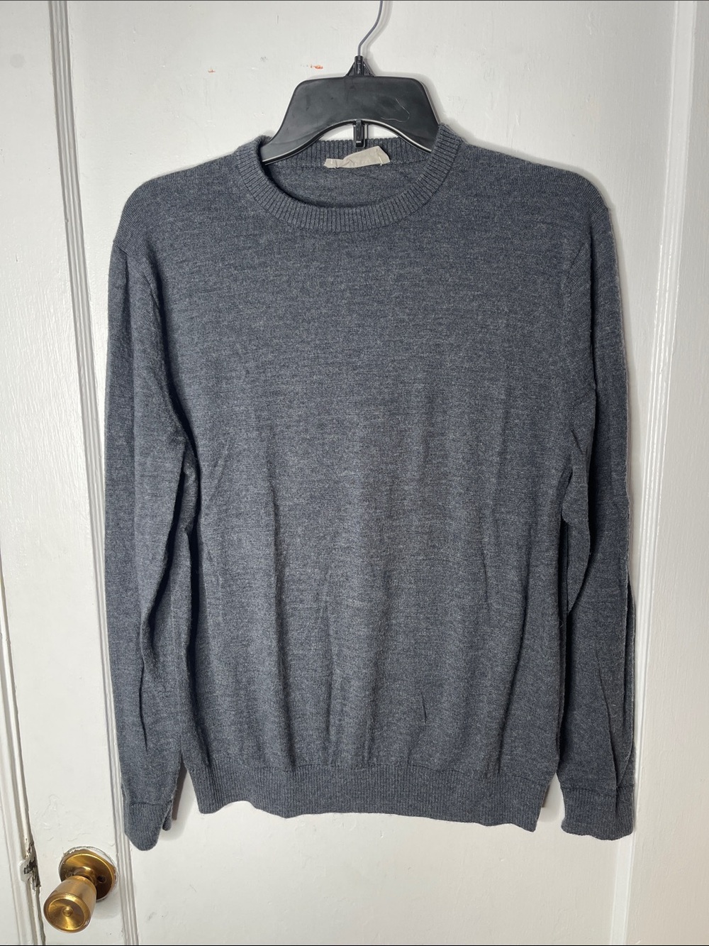 Everlane Wool Sweater Medium Crewneck Ladies M Classic Lightweight Soft Crew